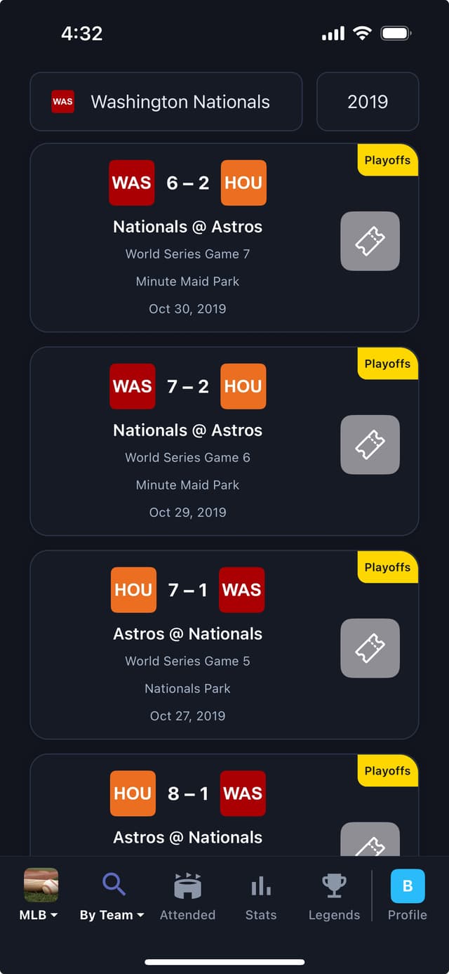 Statline Statline - Your Games. Your Stats.